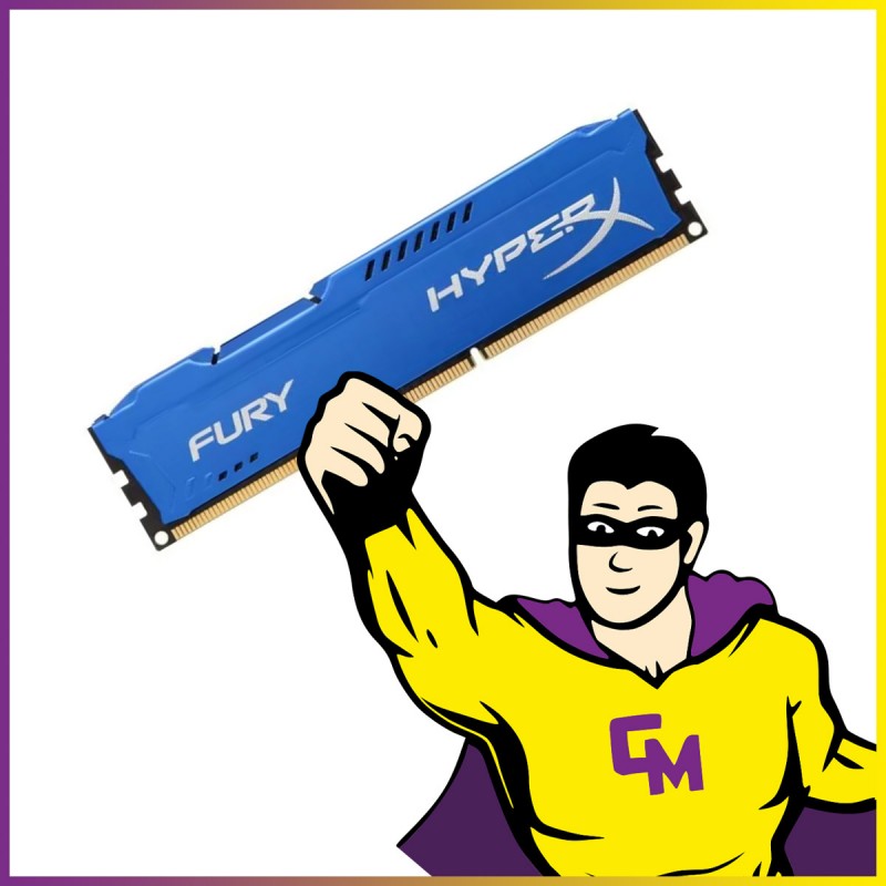HyperX 8GB DDR3 RAM (HX316C10F/8) - 1600MHz DIMM