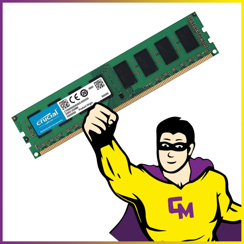 Crucial 8GB DDR3 RAM (CT102464BA160B.M16FJD)