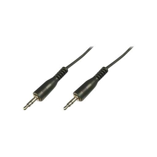 Cable de Audio Nilox - Mini jack estéreo macho de 3,5 mm a Mini jack estéreo macho de 3,5 mm - 1,5 m - Negro (paquete de 10)