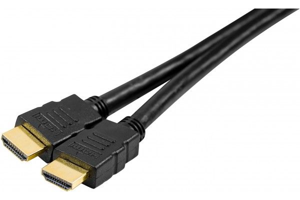 Exertis Connect HDMI Cable with Ethernet - 2m - Black