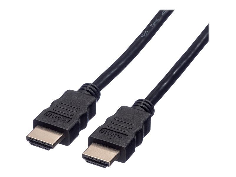 Cable HDMI de alta velocidad Secomp con Ethernet - 15 m - Negro
