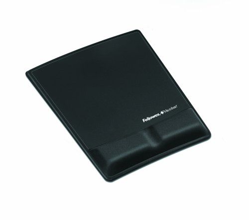Soutien-poignet Fellowes Health-V, revêtu de lycra, noir