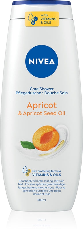Nivea Cher & Apricot Shower Cream - 500ml
