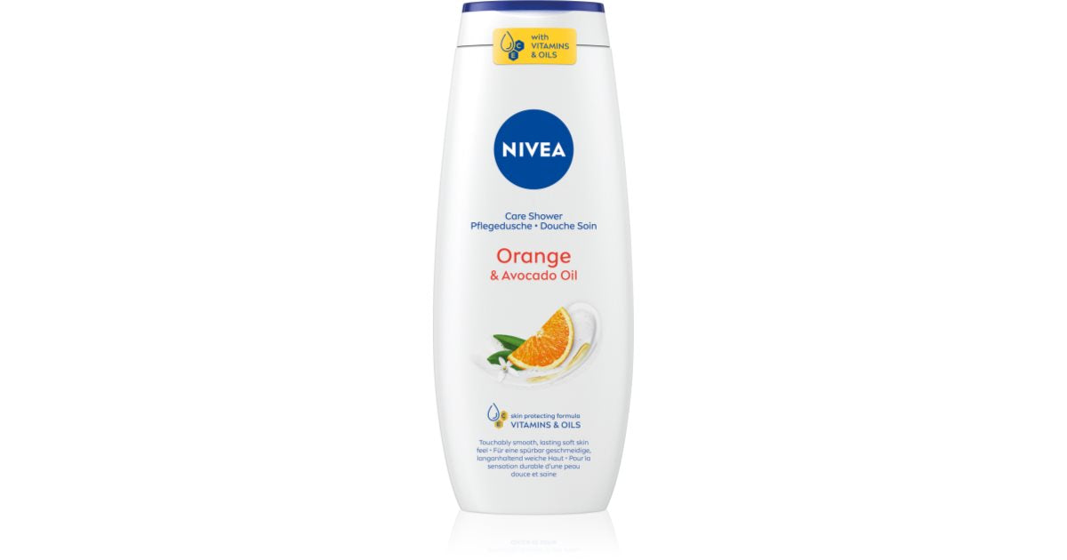 Nivea Orange & Avocat Oil Shower Gel - 16.9 oz