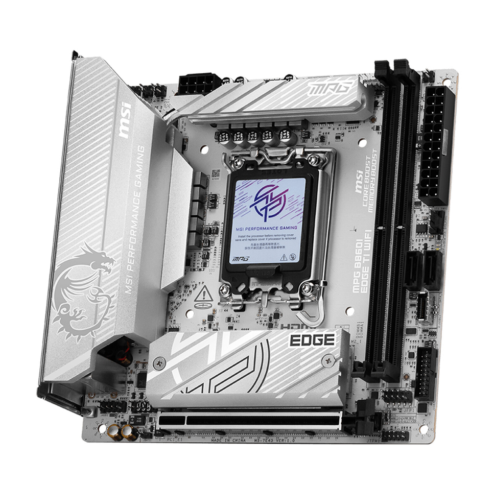 MSI MPG B860I Edge Ti Wi-Fi Motherboard