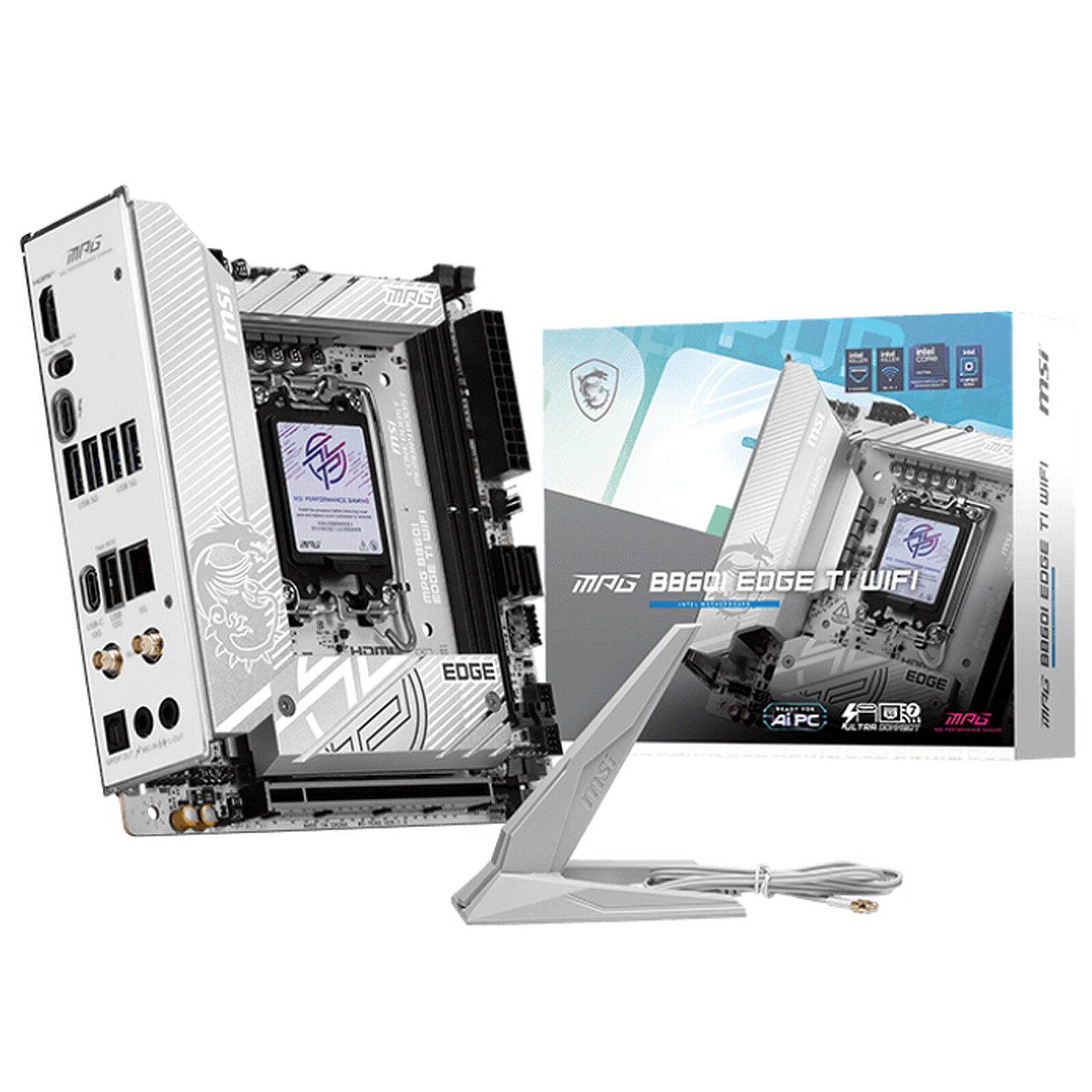 MSI MPG B860I Edge Ti Wi-Fi Motherboard