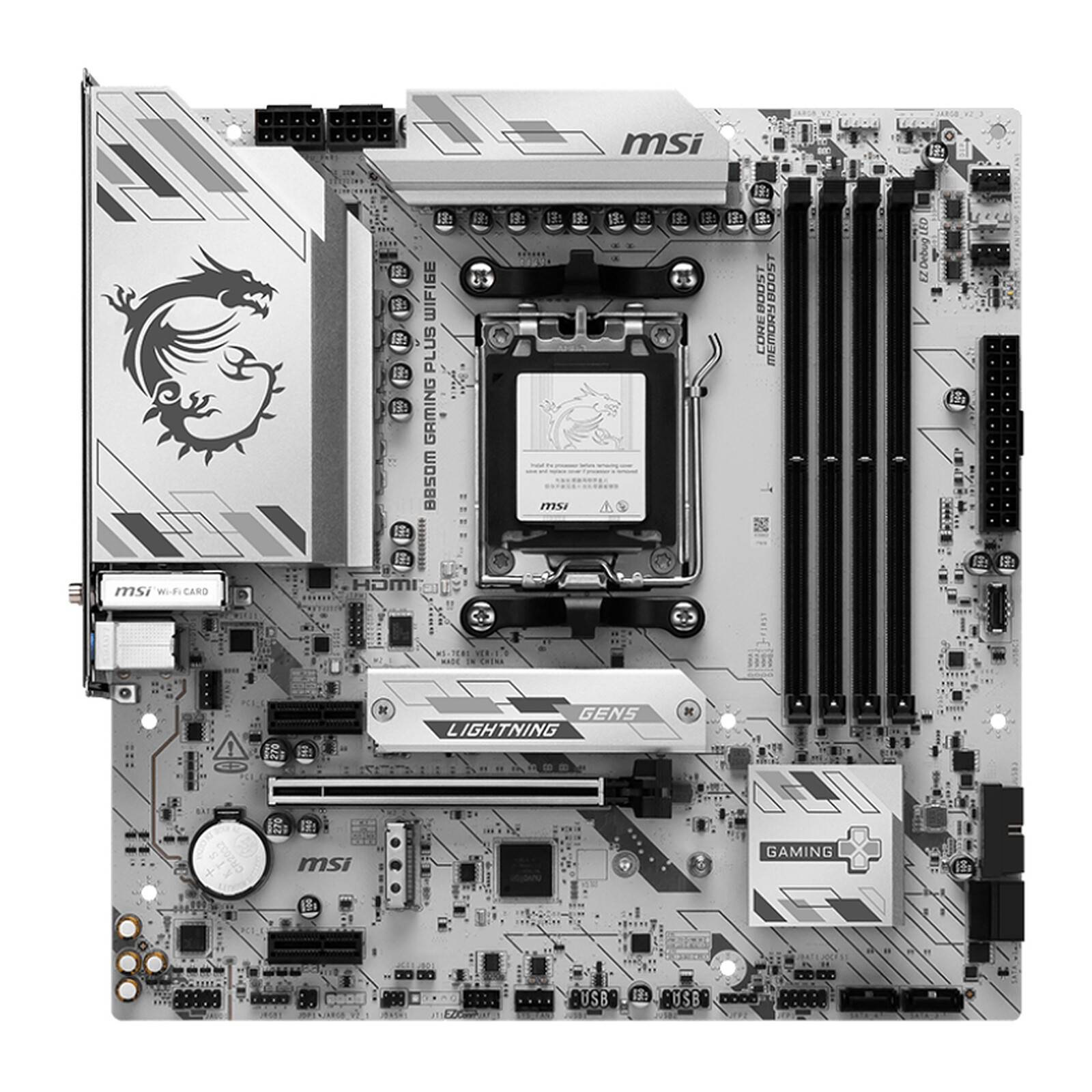 MSI B850M Gaming Plus WiFi6E Motherboard
