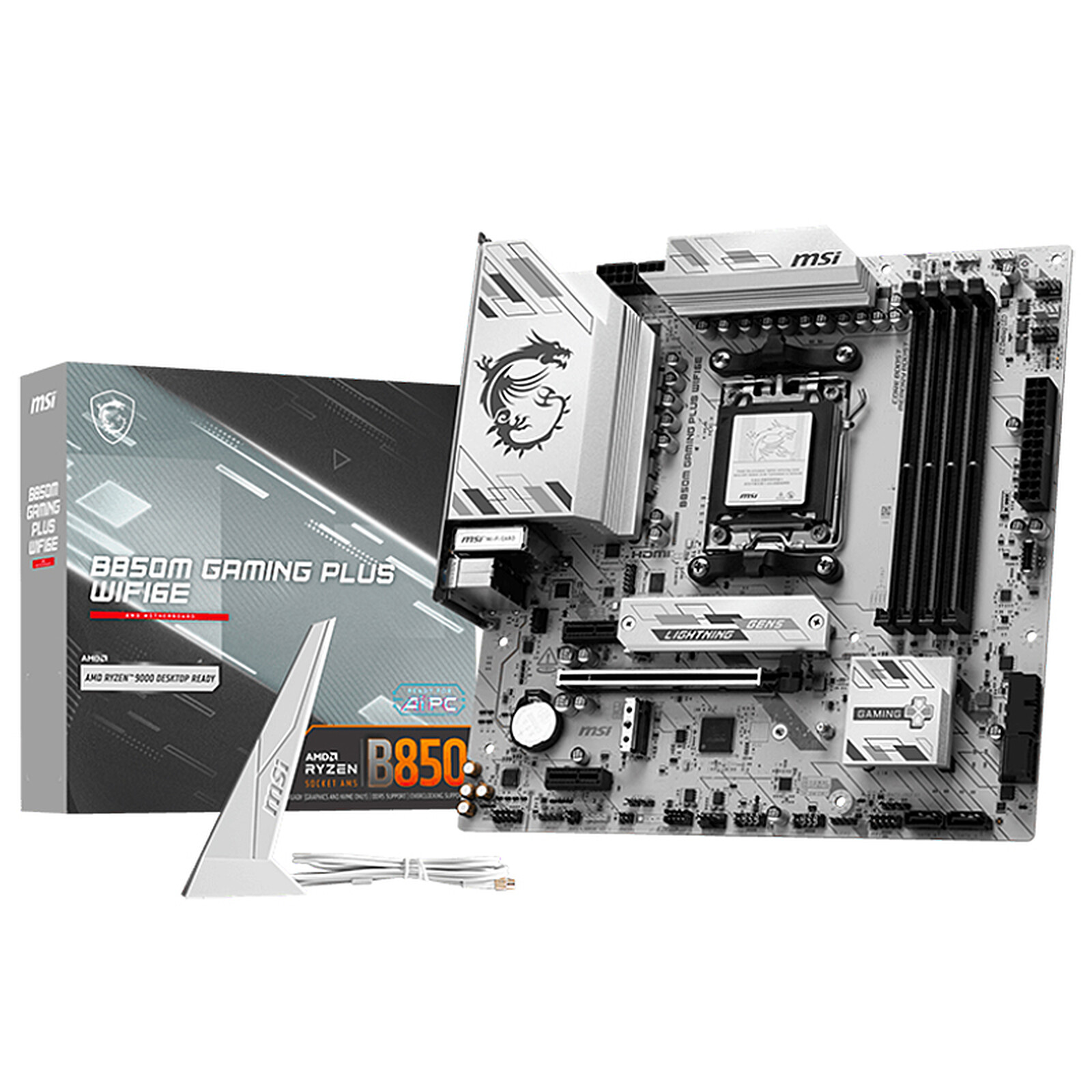 MSI B850M Gaming Plus WiFi6E Motherboard