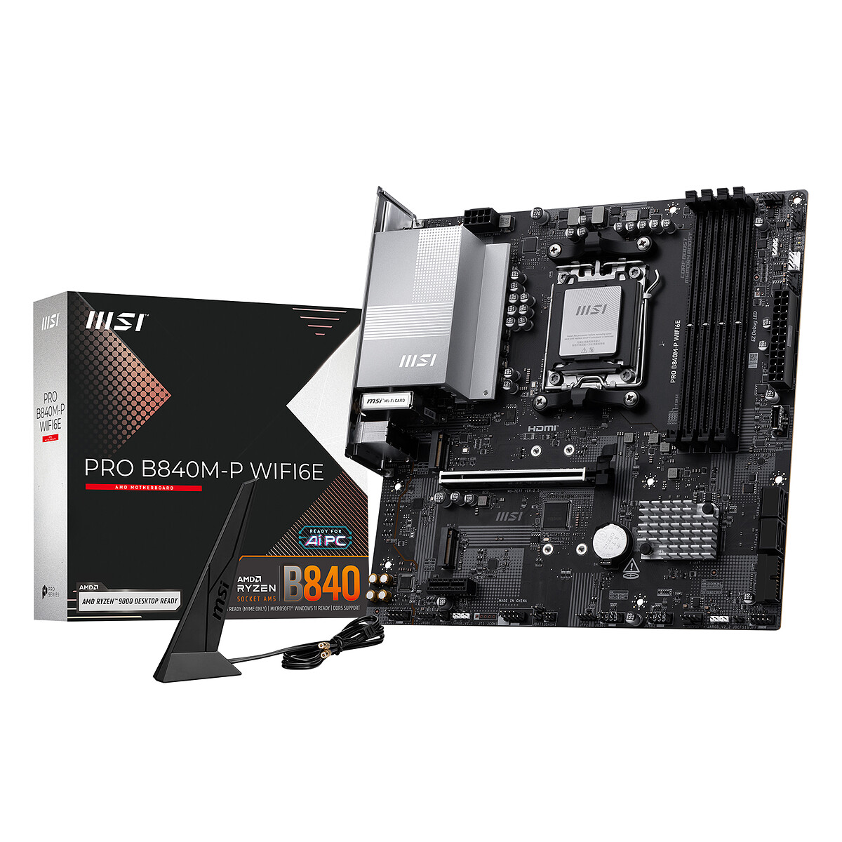 MSI PRO B840M-P WIFI6E