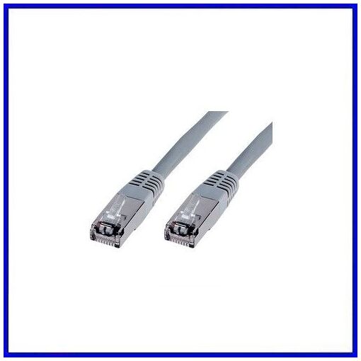 Digitus Premium - RJ-45 to RJ-45 Cable - 1m - FTP Cat 5e - Gray