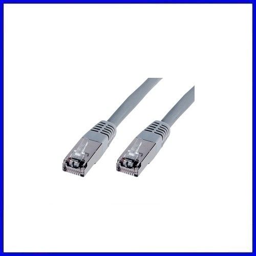 Câble inverseur Digitus Premium - RJ-45 (M) vers RJ-45 (M) - 1 m - FTP - CAT 5e - Démarré - Gris