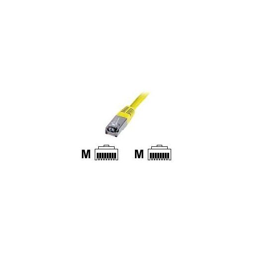 Cable Digitus Premium RJ-45 a RJ-45 - 1 m - FTP Cat 5e - Amarillo