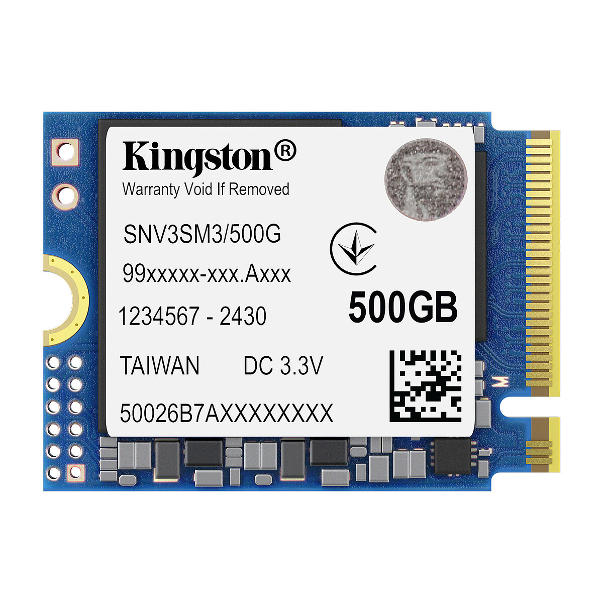 Kingston SSD NV3 M.2 2230 500 Go