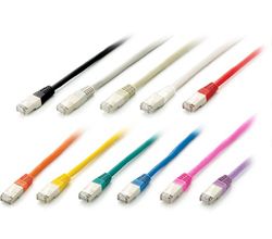 Digital Data Communications PRO - RJ-45 (M) to RJ-45 (M) Cable - 10m - SFTP - CAT 6a - Halogen-Free, Molded, Locked - Grey