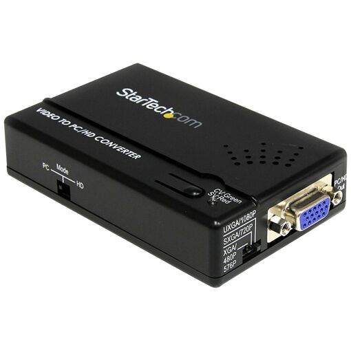 Convertisseur vidéo StarTech - Composite et S-Video vers VGA