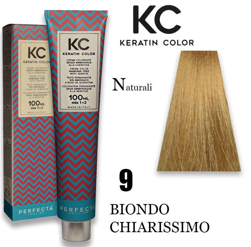 Faipa Professional Keratin Color Cream, 100ml, 9