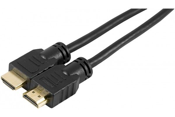 Exertis Connect HDMI Cable with Ethernet - 1m - Black