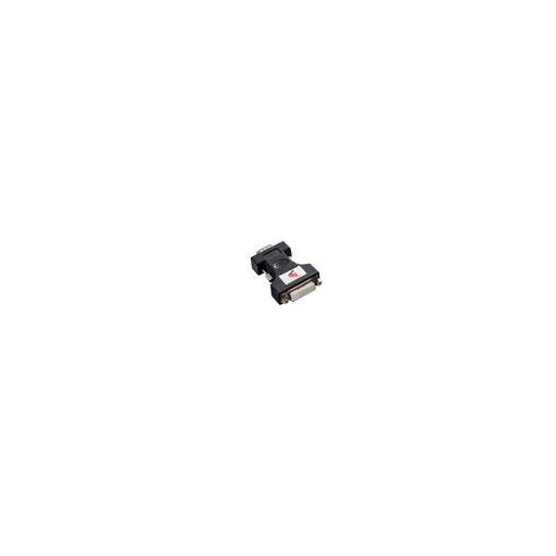Adaptateur vidéo V7 DVI-I femelle vers VGA mâle, noir