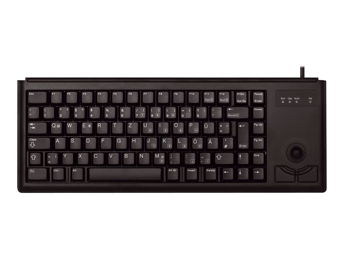 Cherry Compact Keyboard G84-4400 - Keyboard - USB - English - Black