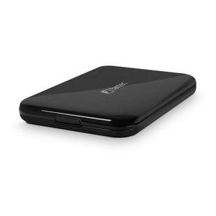 Fantec ALU-25U3 - External Enclosure with Data and Power Indicators - 2.5" - SATA 1.5Gb/s - USB 3.0 - Black