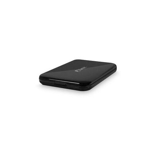 Boîtier externe Fantec ALU-25U3 avec indicateurs de données et d'alimentation - 2,5'' - SATA 1,5Gb/s - USB 3.0 - Noir