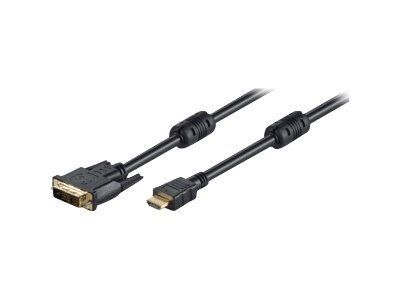 M-Cab HDMI to DVI-D Adapter Cable - 2m - Black