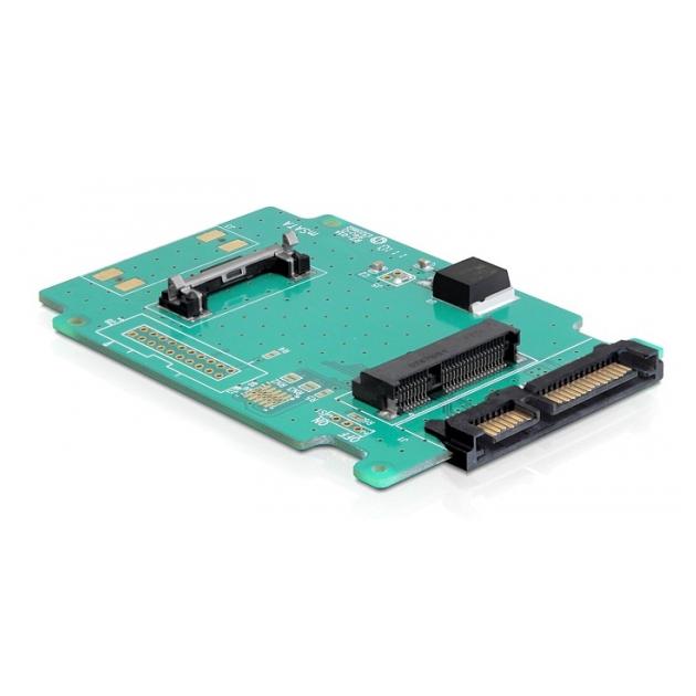 Delock SATA to mSATA Converter - Storage Controller