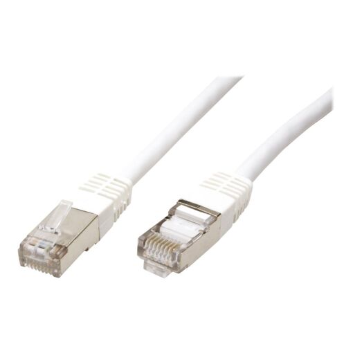 Secomp VALUE - RJ-45 (M) to RJ-45 (M) Connector Cable - 1.5m - SFTP - CAT 6e - Molded, Locked - White