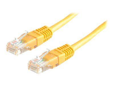 Value Cat.6 UTP Cable, Yellow, 1.5m