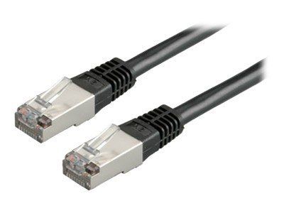 Secomp VALUE - RJ-45 (M) to RJ-45 (M) Cable - 1.5m - SFTP, PiMF - CAT 6e - Molded, Locked - Black