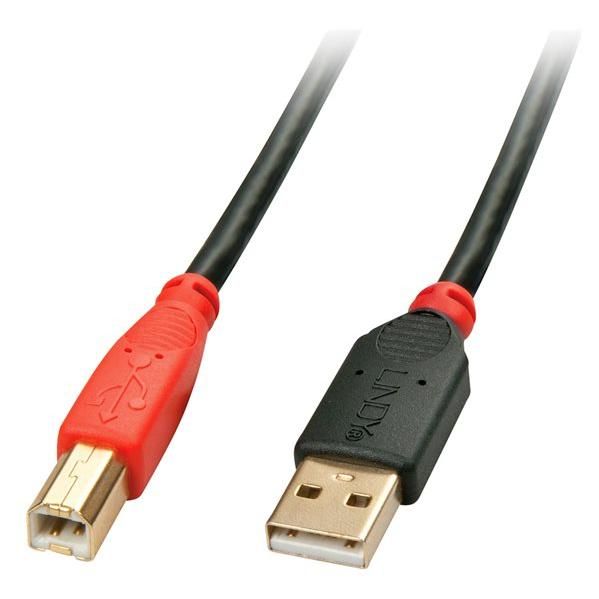 Câble USB Lindy - 15 m Actif USB 2.0 M vers Type B M