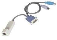 Module d'interface serveur Vertiv Avocent - Câble KVM - RJ-45/Mini-DIN 6 broches (style PS/2), 15 broches HD D-Sub (HD-15) pour AutoView 1000R, 1400, 1500, 2000, 2000R, 2020, 2030