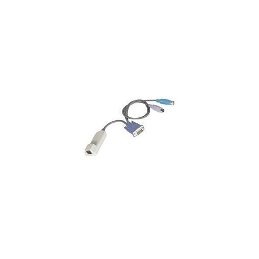 Vertiv Avocent Server Interface Module - KVM Cable - RJ-45/Mini-DIN 6 Pins (PS/2 style), 15-pin HD D-Sub (HD-15) for AutoView 1000R, 1400, 1500, 2000, 2000R, 2020, 2030