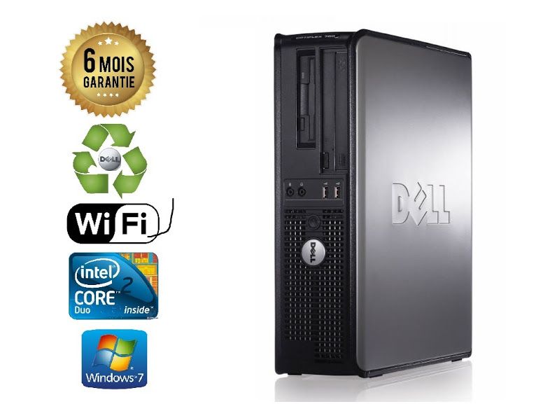 Computadora Dell Optiplex 780 SFF, Intel Core i5 2.93 GHz, 8 GB RAM, 250 GB HDD, WiFi, Windows 10