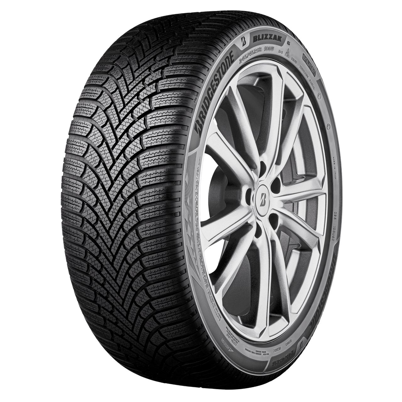 Pneu d'hiver Bridgestone Blizzak 6 - 255/60R17 110V XL Enliténé BSW