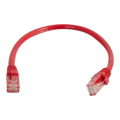 Câble de raccordement réseau C2G Cat6 boîté UTP - 2 m, Rouge