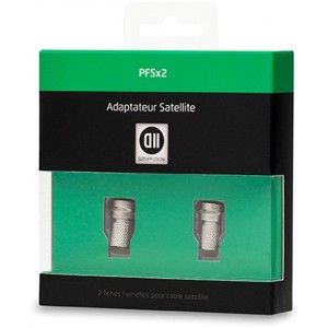 D2 Diffusion Cable Adapters with Female Connectors (7mm Diameter)
