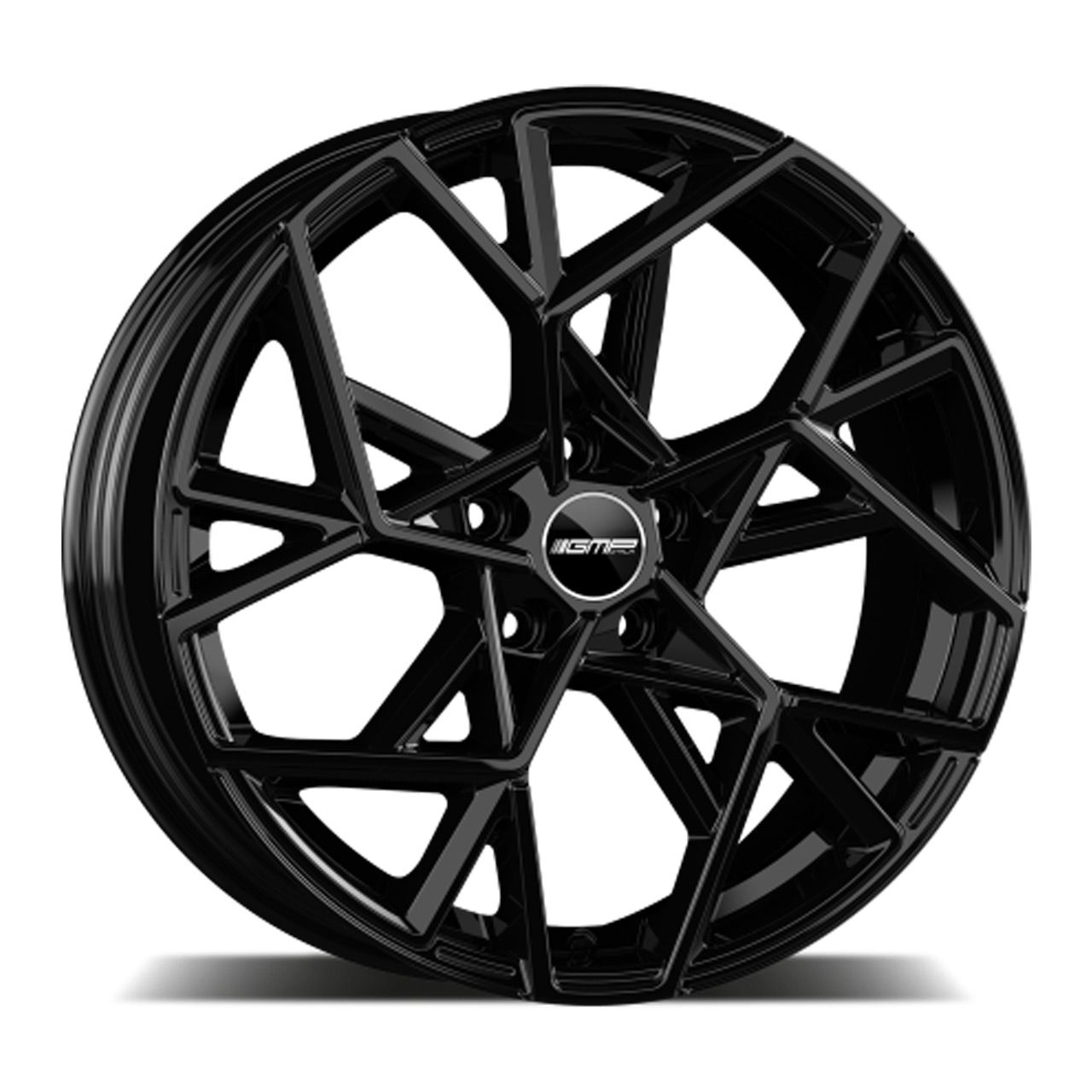 GMP Cartesio Black Glossy Alloy Wheel 7.0J x 17, 5x114.3 ET40