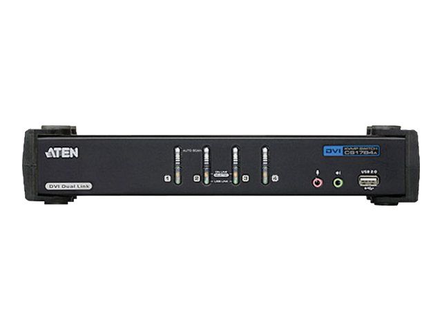 Conmutador ATEN CubiQ CS1784A - 4 puertos KVM con audio