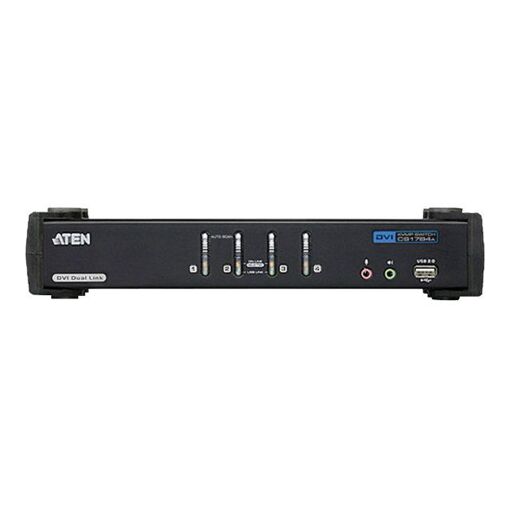 ATEN CubiQ CS1784A - 4-Port KVM Switch with Audio