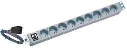 ONLINE USV - Power Distribution Unit (Rack Mountable) - 9 Output Connectors (Power CEE 7/7) - 1U, 19