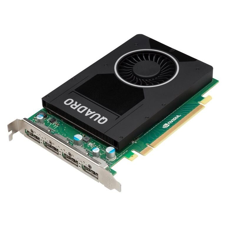 HP NVIDIA Quadro M2000 Graphics Card - 4GB GDDR5 - PCIe 3.0 x16 - 4x DisplayPort - For Z240, Z440, Z640, Z840 Workstations