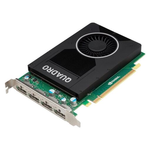 Carte graphique HP NVIDIA Quadro M2000 - 4 Go GDDR5 - PCIe 3.0 x16 - 4 ports DisplayPort - pour stations de travail Z240, Z440, Z640, Z840