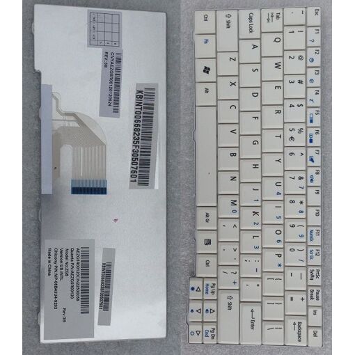 Clavier Acer International US - Cristaux blancs
