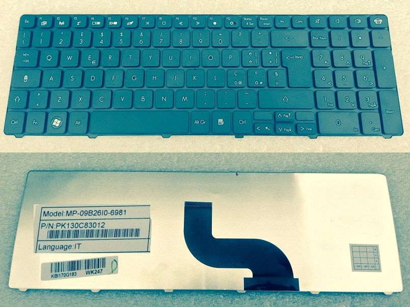 Packard Bell Italian QWERTY Keyboard