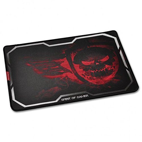 Spirit Of Gamer Gaming Mouse Pad ADVANCE - Ultra-Fine Texture for Precise Mouse Movements - Non-Slip Base - 11.6 x 9.25 x 0.12 inches - Red