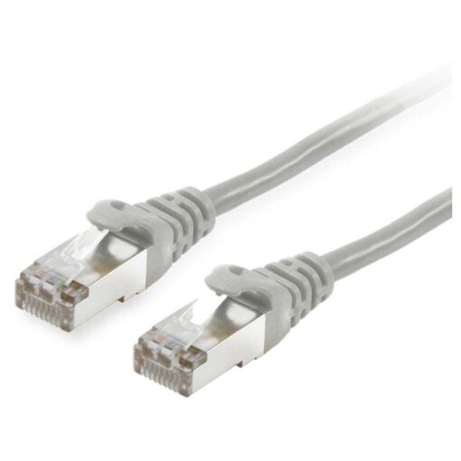 Câble de raccordement Digital Data Communications RJ-45 (M) vers RJ-45 (M), 50 cm, Paire torsadée blindée (SSTP), CAT 6, Sans halogène, Moulé, Verrouillé - Gris
