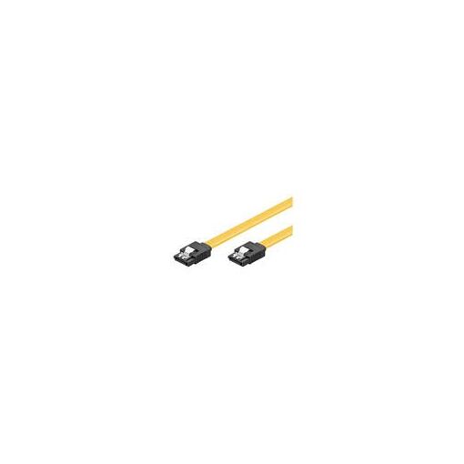 Cable SATA Goobay - 30 cm, Bloqueo, Plano