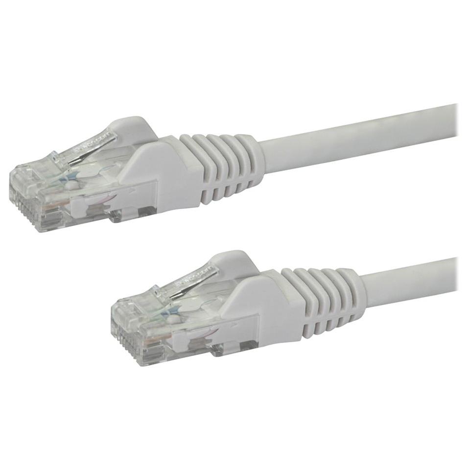 StarTech 7m CAT6 Ethernet Cable, 10Gbps Snagless, White