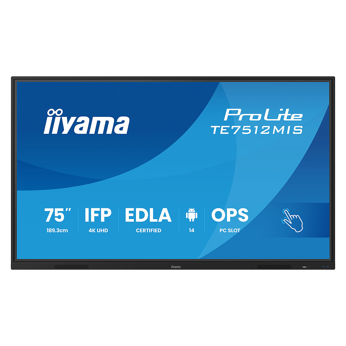 iiyama 75" LED - ProLite TE7512MIS-B4AG